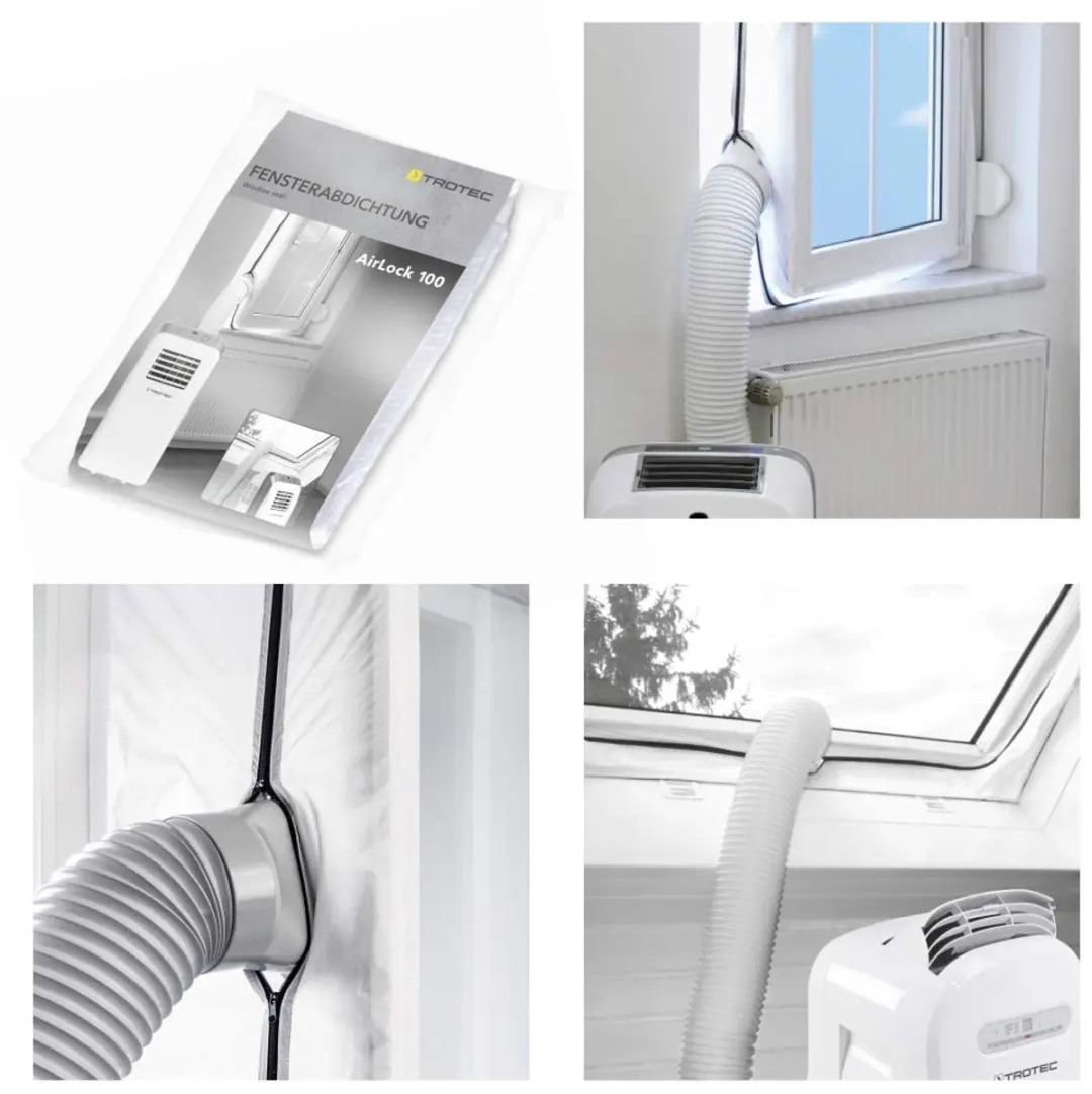 Trotec AirLock 100 Raamafdichting - 4m - Transparant