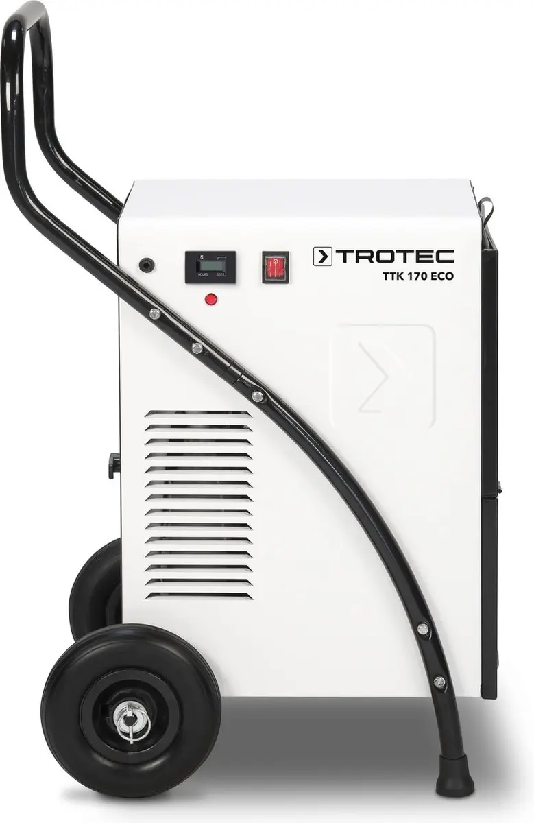 Trotec TTK 170 ECO Luchtontvochtiger - 400W - 90m² - Wit/Zwart