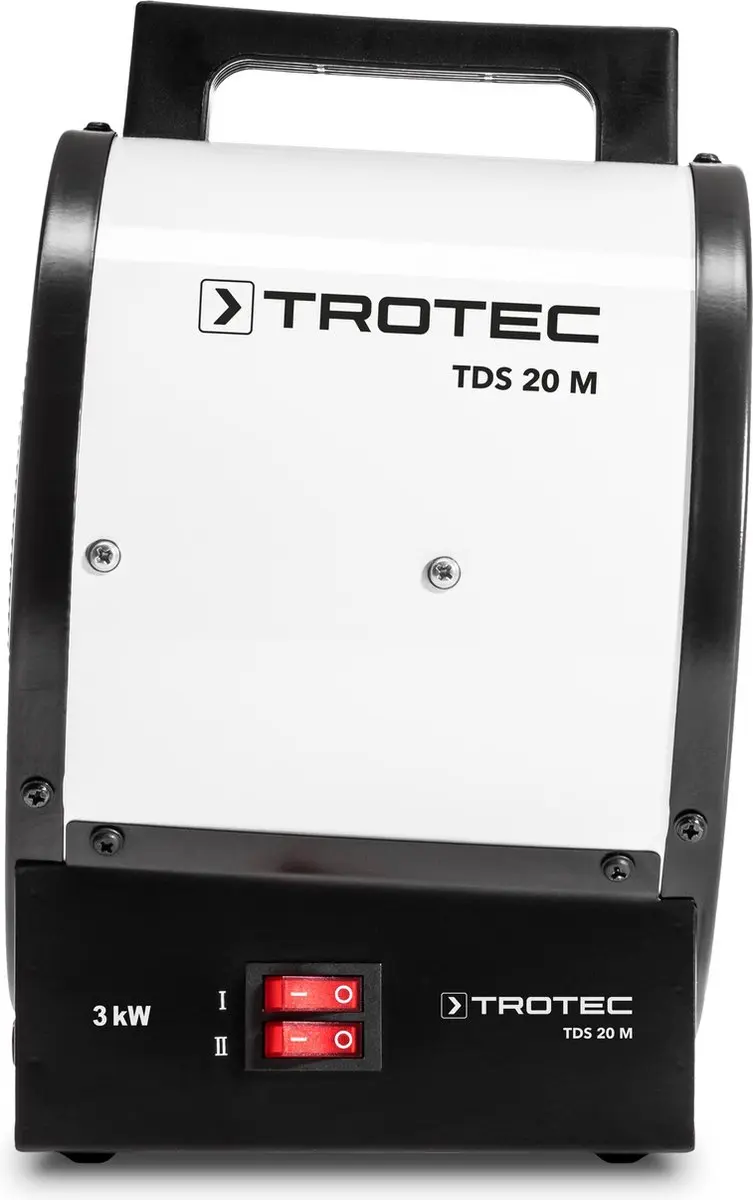 Trotec TDS 20 M Keramische Verwarmingspaneel 3000W - Wit & Zwart