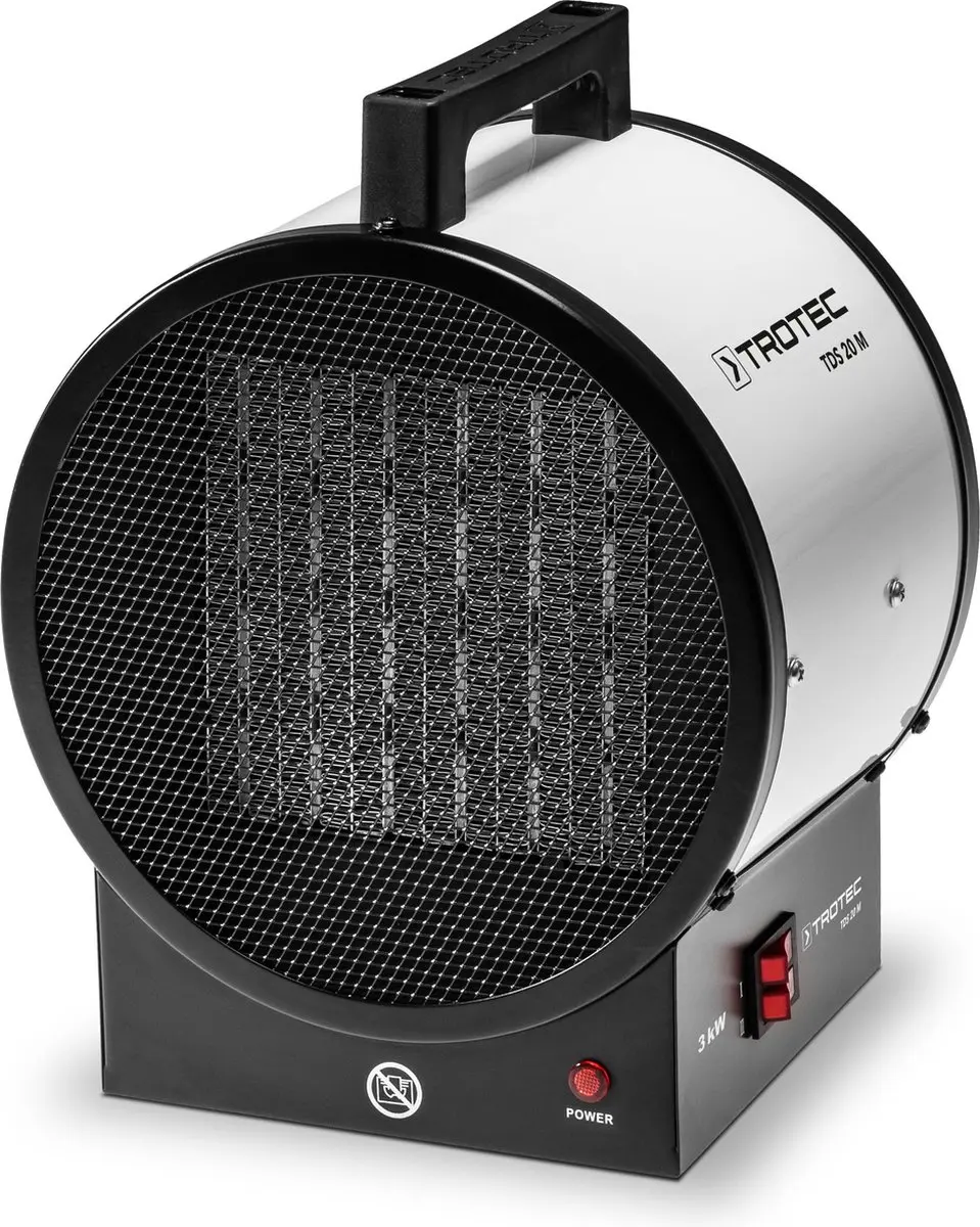 Trotec TDS 20 M Keramische Verwarmingspaneel 3000W - Wit & Zwart