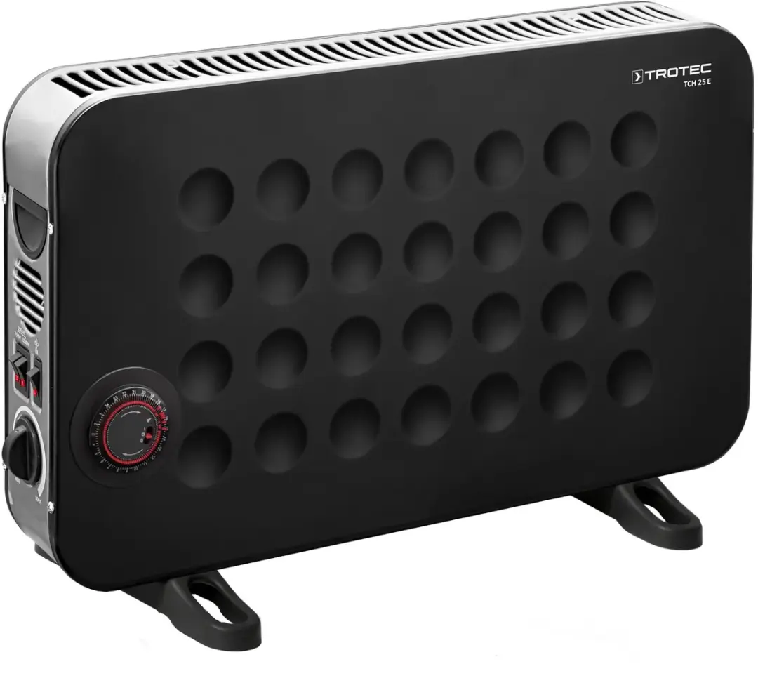 Trotec TCH 25 E Convector - 2000W - 24 m² - 3 Standen - Zwart - afbeelding 6 van 6