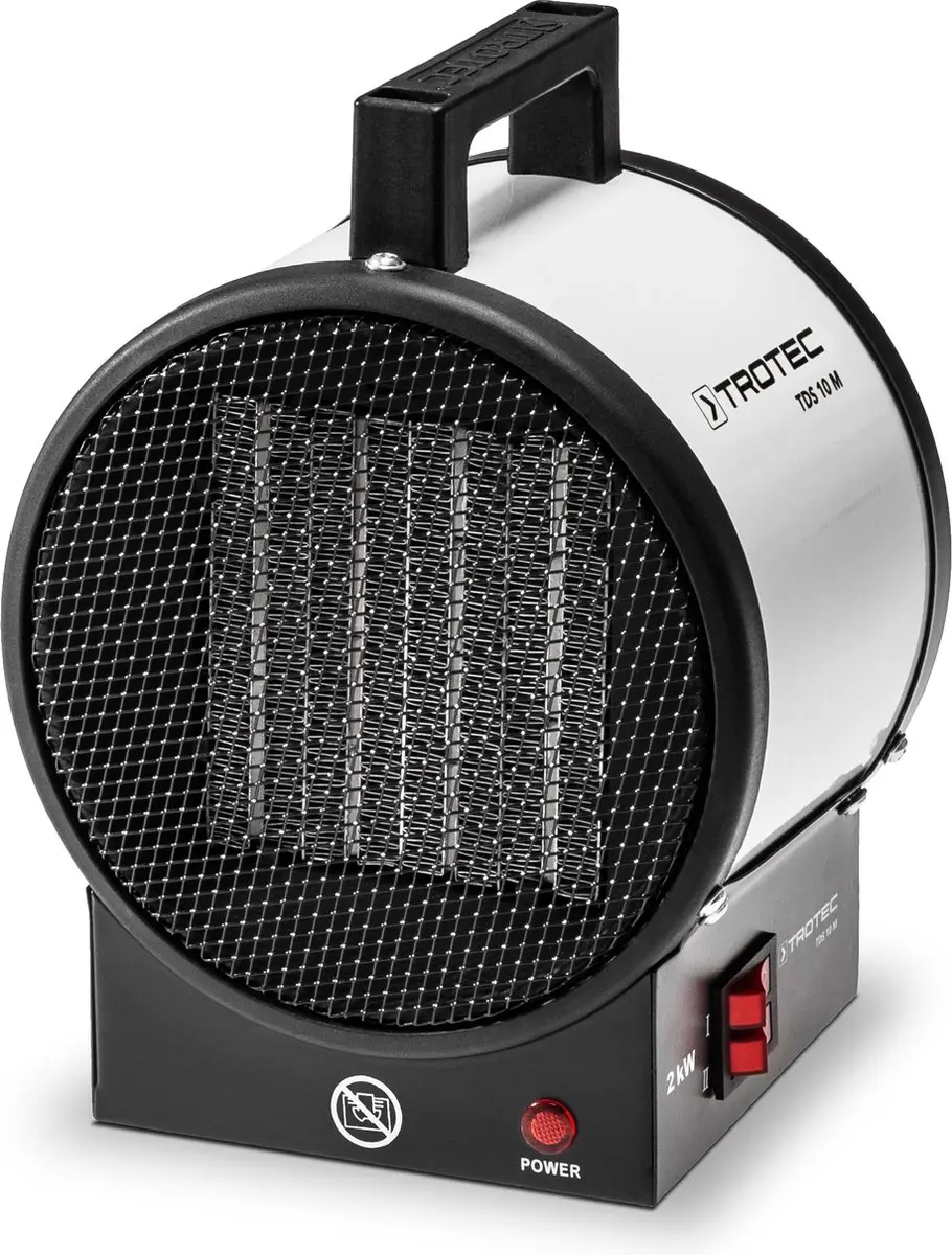 Trotec TDS 10 M Elektrische Kachel 2000W