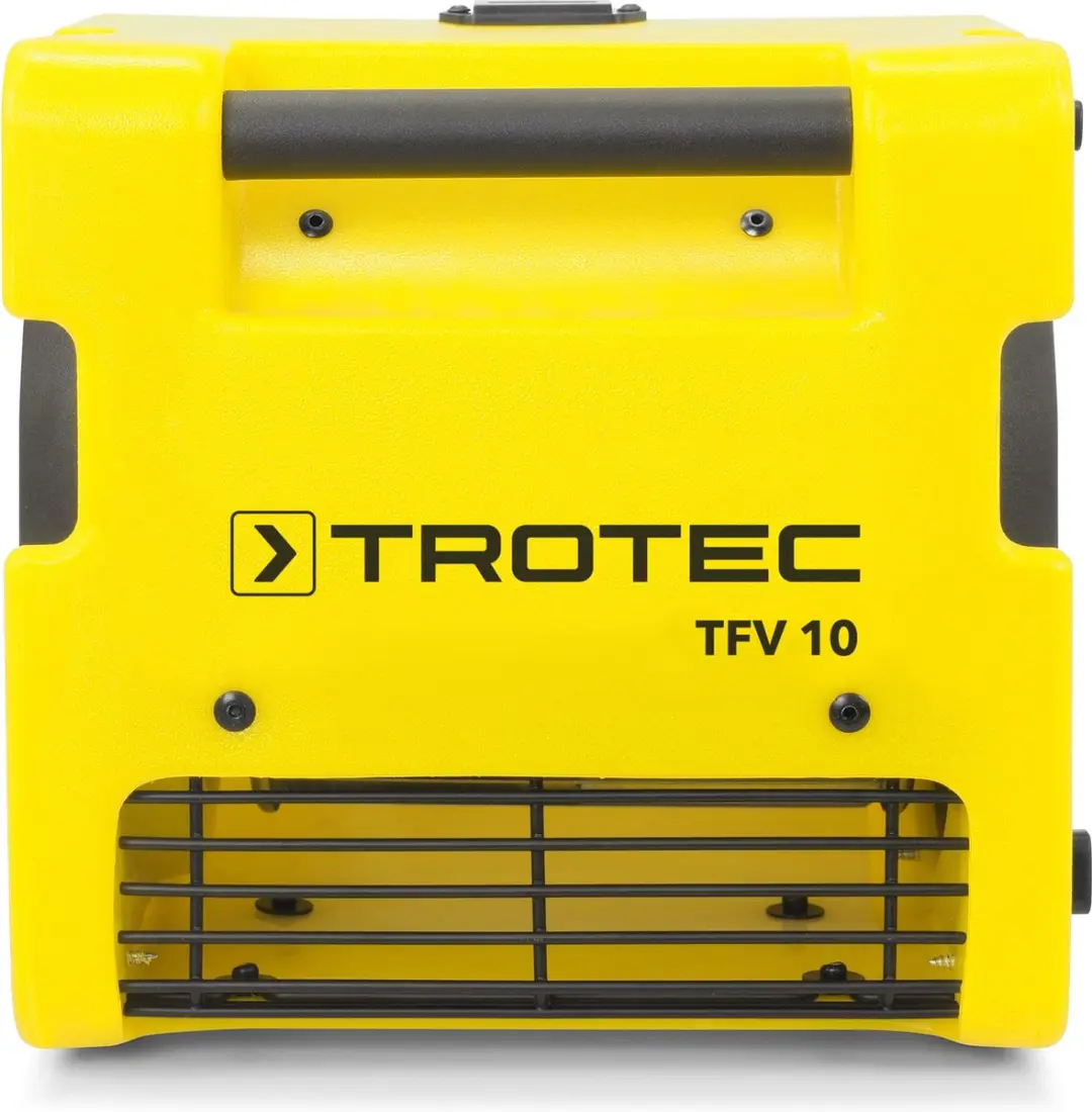 Trotec TFV 10 Vloerventilator - 90W - Geel/Zwart