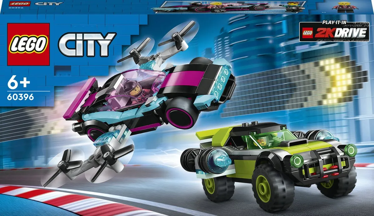 LEGO City Aangepaste Racewagens 60396