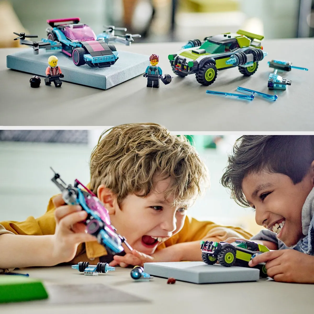 LEGO City Aangepaste Racewagens 60396 - 359 Stukken - afbeelding 3 van 6