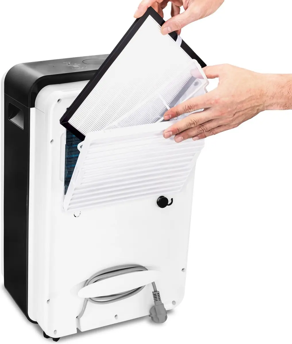 Trotec TTK 99 HEPA Luchtontvochtiger/Luchtreiniger - 720W - 90m² - Wit/Zwart
