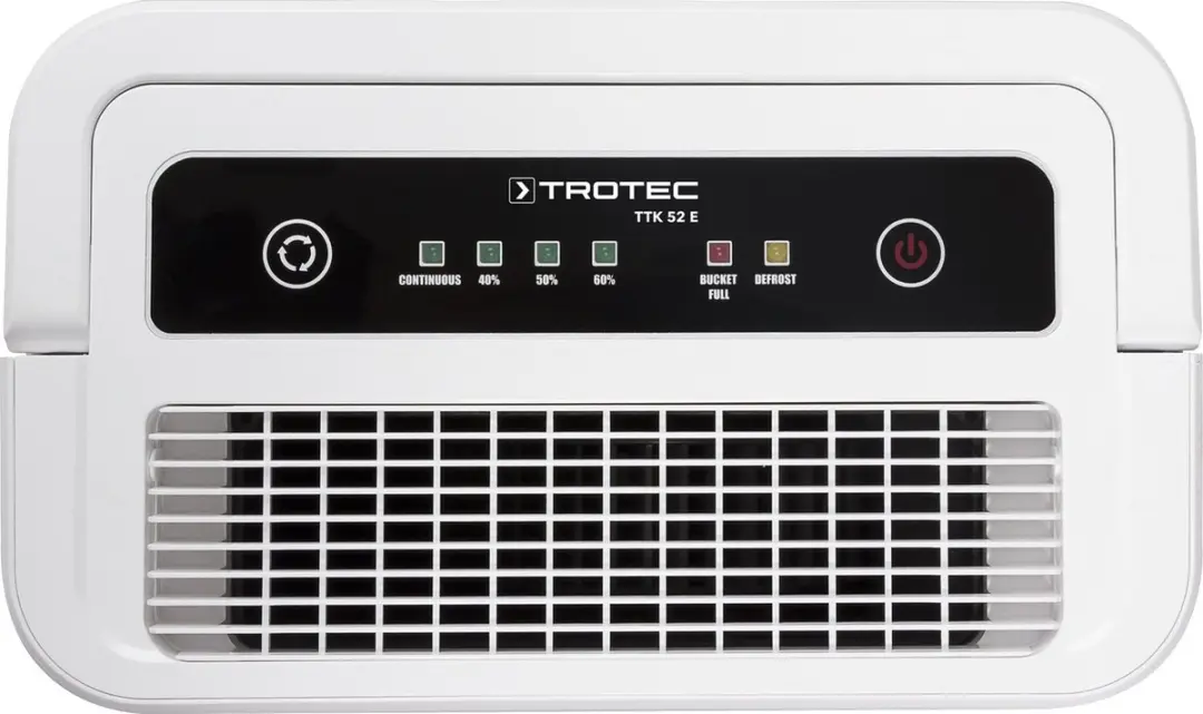 Trotec TTK 52 E Luchtontvochtiger - 270W - 2,4L - Wit