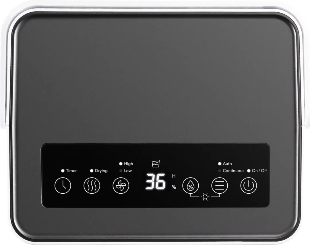 Trotec TTK 33 E Luchtontvochtiger - 1,5L - 240W - Wit/Grijs