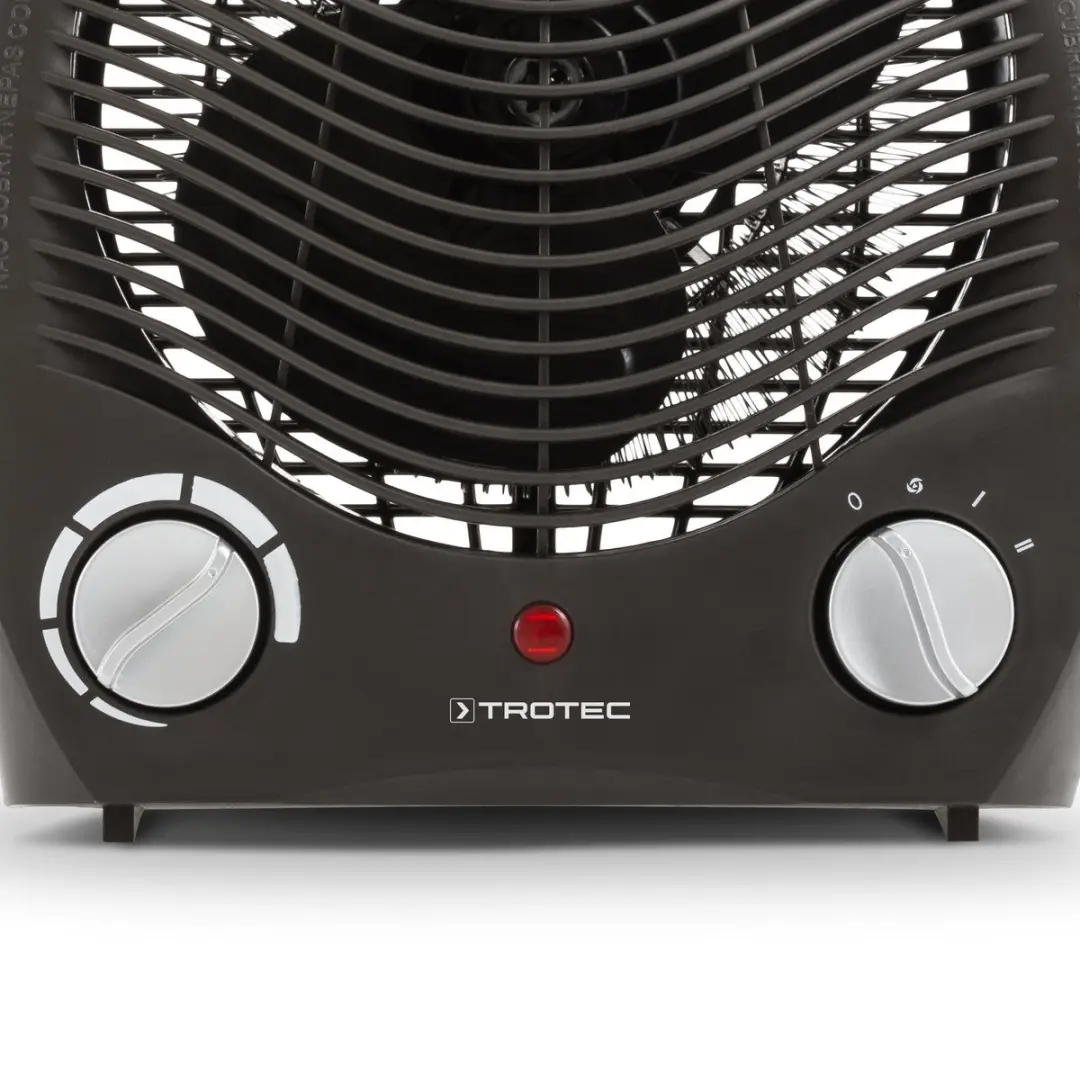 Trotec TFH 20 E Elektrische Kachel 2000W - 2 standen - Zwart/bruin