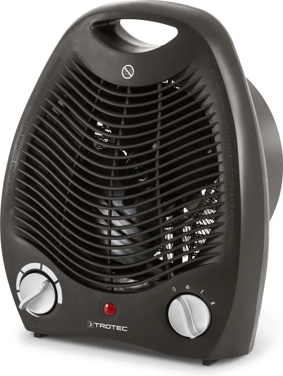 Trotec TFH 20 E Elektrische Kachel 2000W - 2 standen - Zwart/bruin - afbeelding 6 van 6