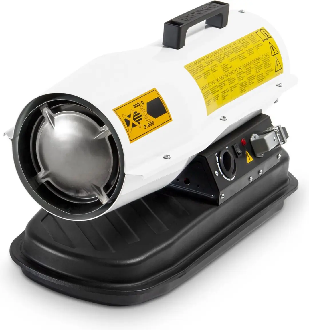 Trotec IDE 20 D Oliegestookte Kachel 2000W - Wit/Zwart