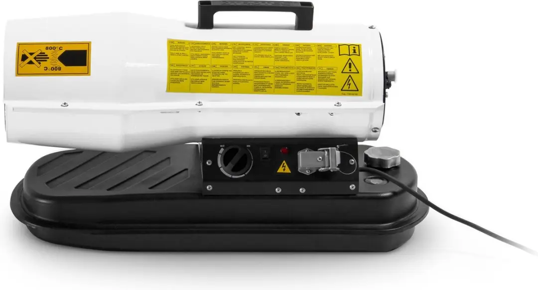 Trotec IDE 20 D Oliegestookte Kachel 2000W - Wit/Zwart