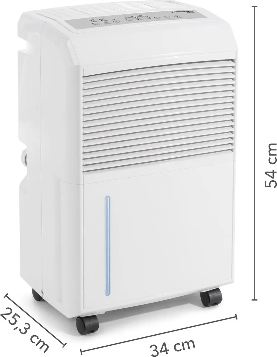 Trotec TTK 90 E Luchtontvochtiger - 520W - 90m² - Wit - afbeelding 6 van 6