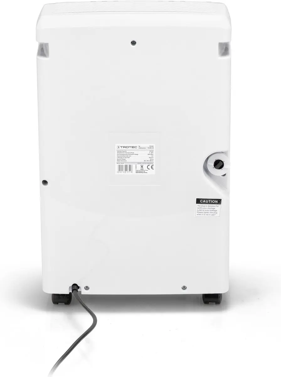 Trotec TTK 90 E Luchtontvochtiger - 520W - 90m² - Wit