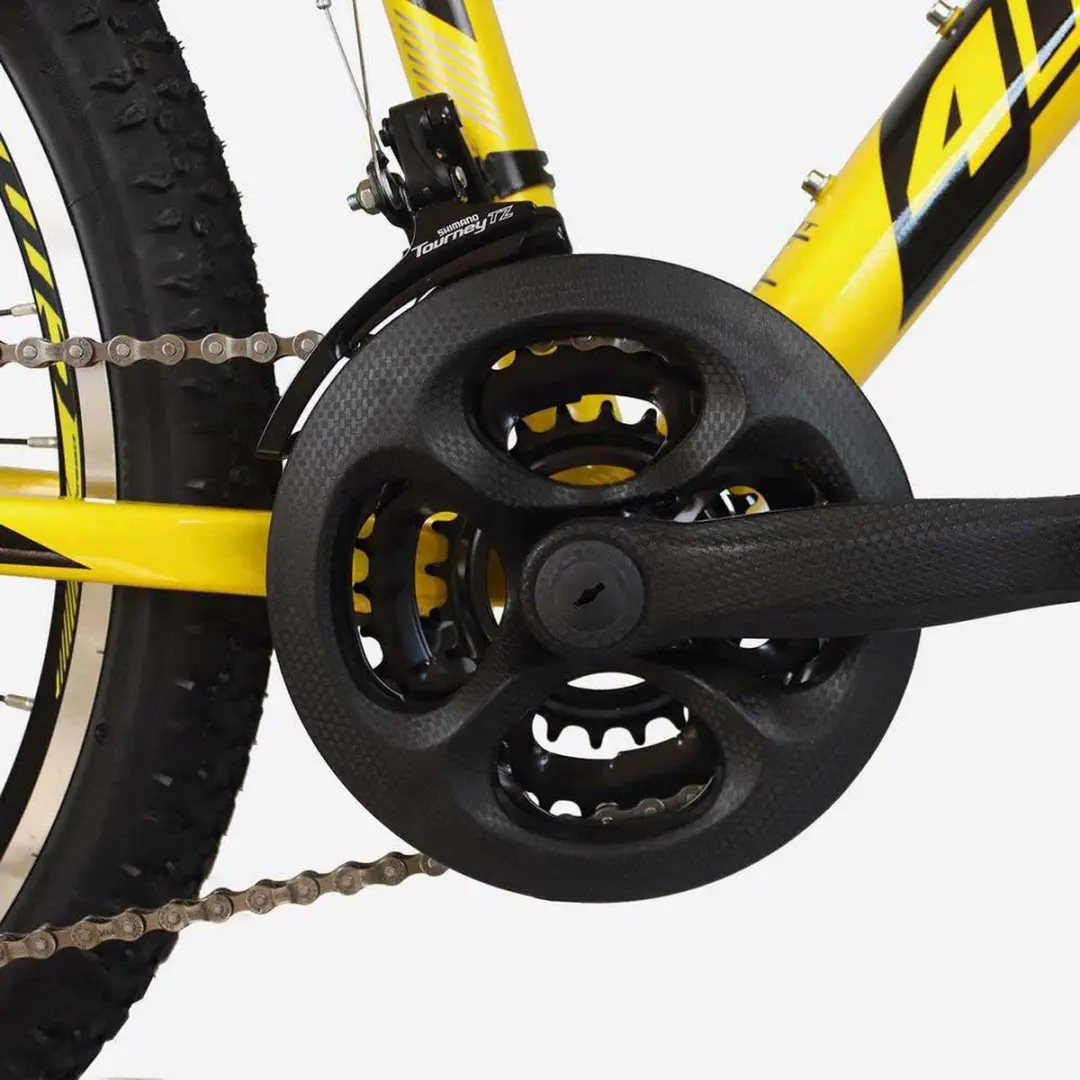 Umit 4motion 24" Mountainbike - 21 Versnellingen - Geel