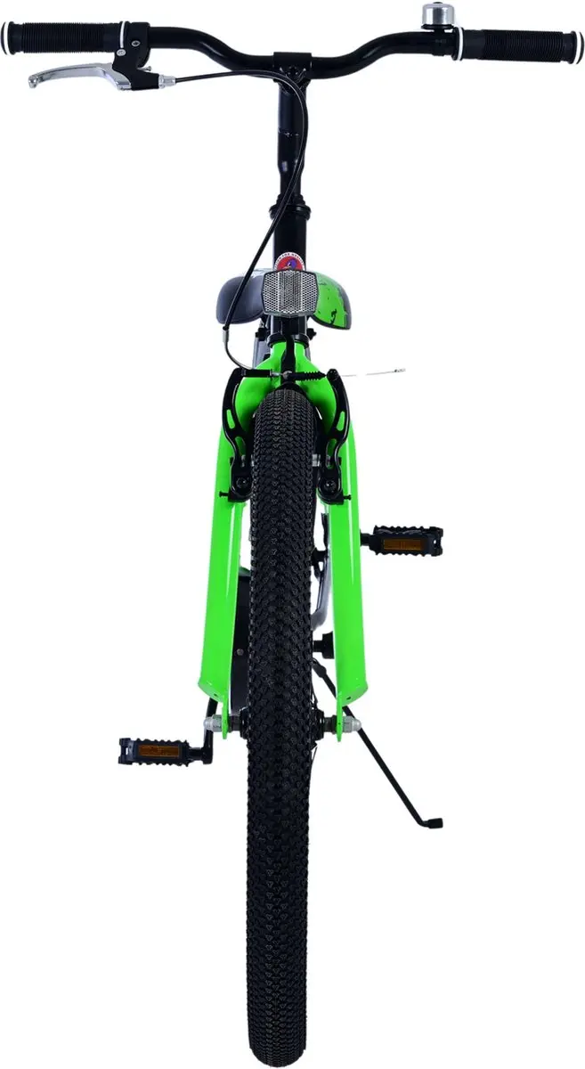 Volare Sportivo Kinderfiets 24 inch - 1 Versnelling - Zwart Groen