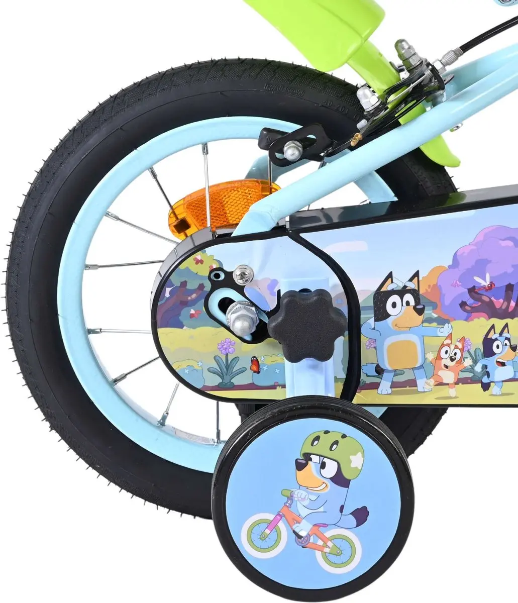 Volare Bluey Kinderfiets 12 inch - Lichtblauw