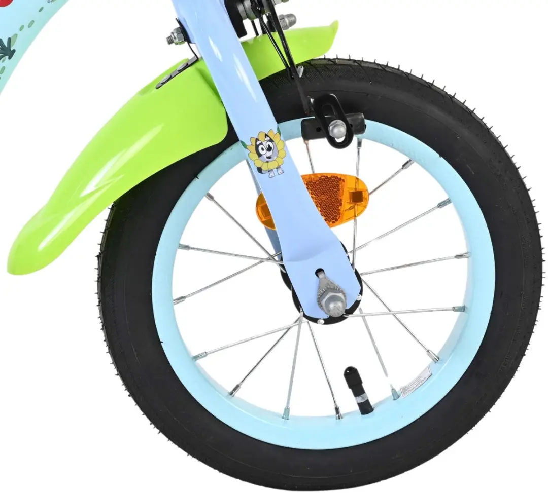 Volare Bluey Kinderfiets 12 inch - Lichtblauw - afbeelding 6 van 6