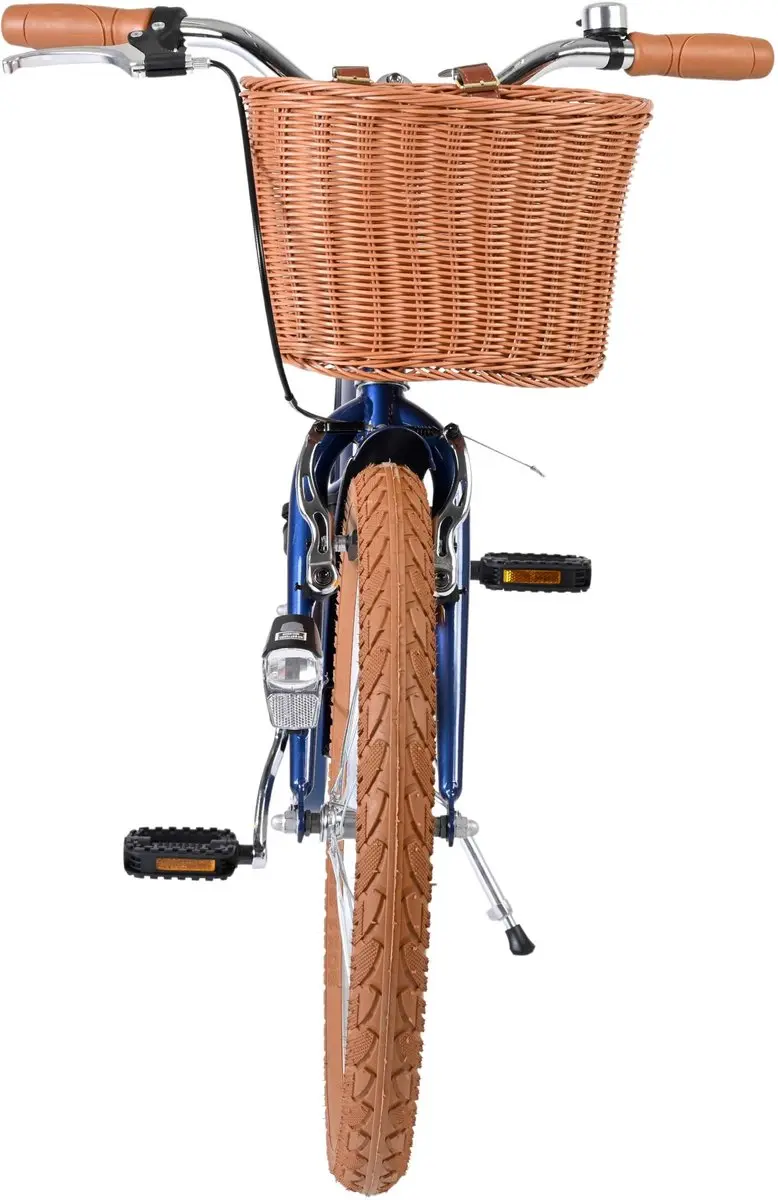 Volare Ashley Kinderfiets 20" - 1 Versnelling - Donkerblauw