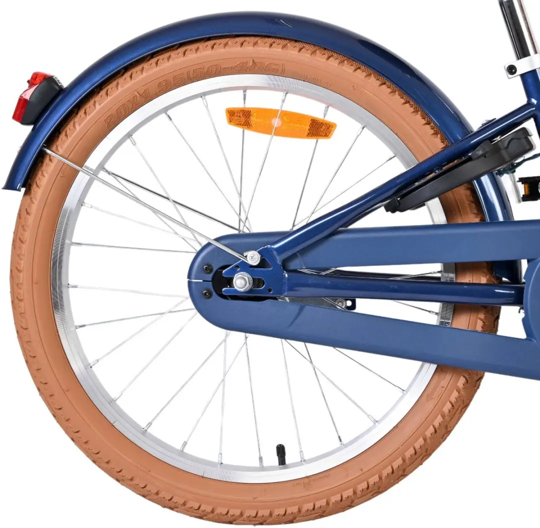 Volare Ashley Kinderfiets 20" - 1 Versnelling - Donkerblauw - afbeelding 6 van 6