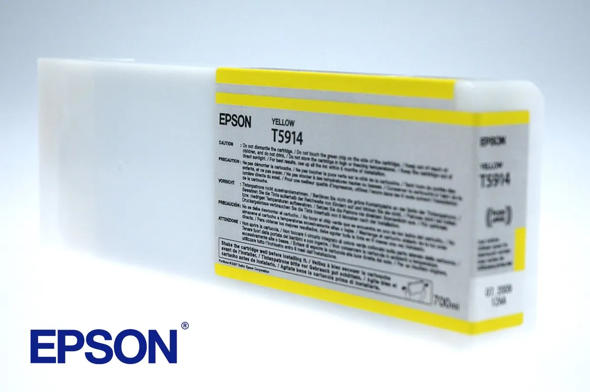 Epson T591400 Inktcartridge Foto Geel 700ml