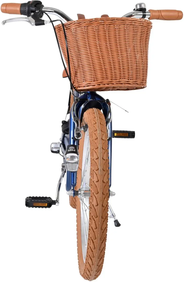 Volare Ashley Kinderfiets 20" - Meisjes - 3 Versnellingen - Donkerblauw