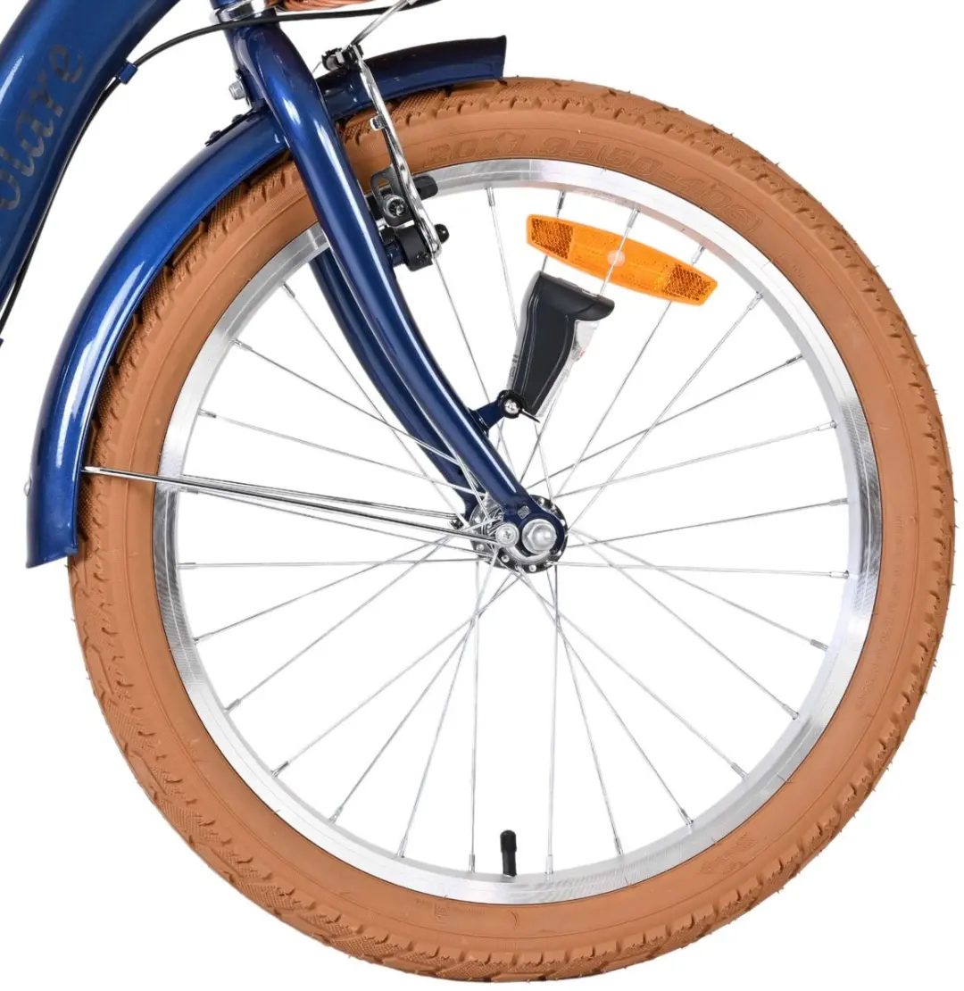Volare Ashley Kinderfiets 20" - Meisjes - 3 Versnellingen - Donkerblauw