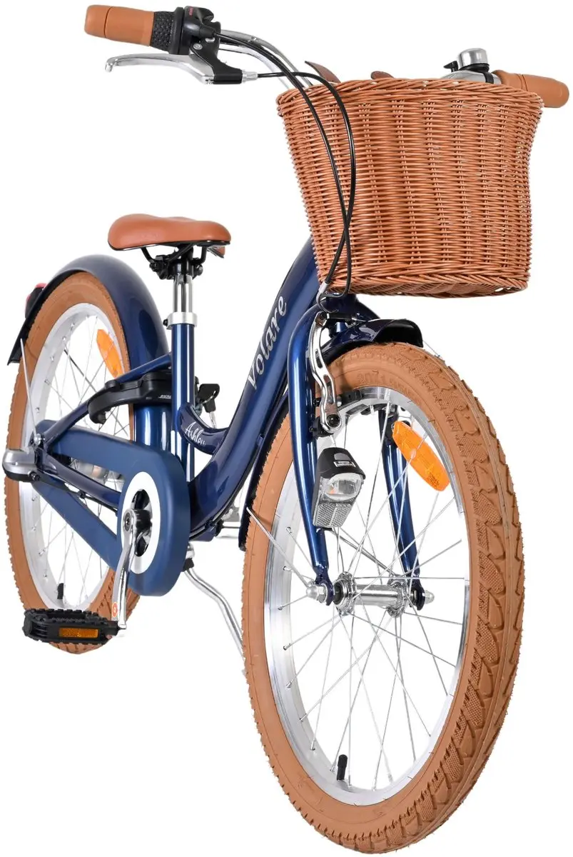 Volare Ashley Kinderfiets 20" - Meisjes - 3 Versnellingen - Donkerblauw