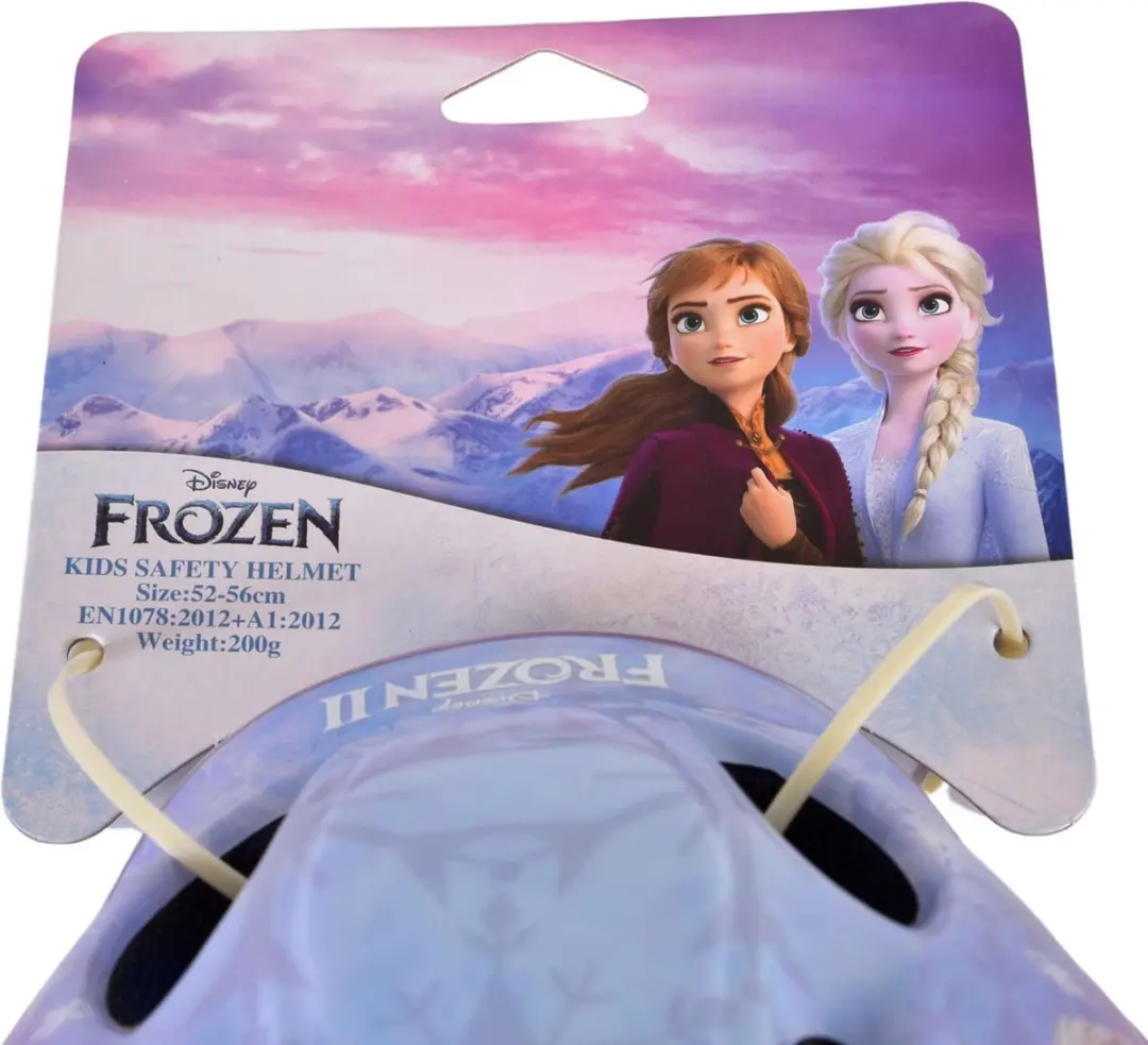 Volare Disney Frozen Fietshelm - 52-56cm - Blauw