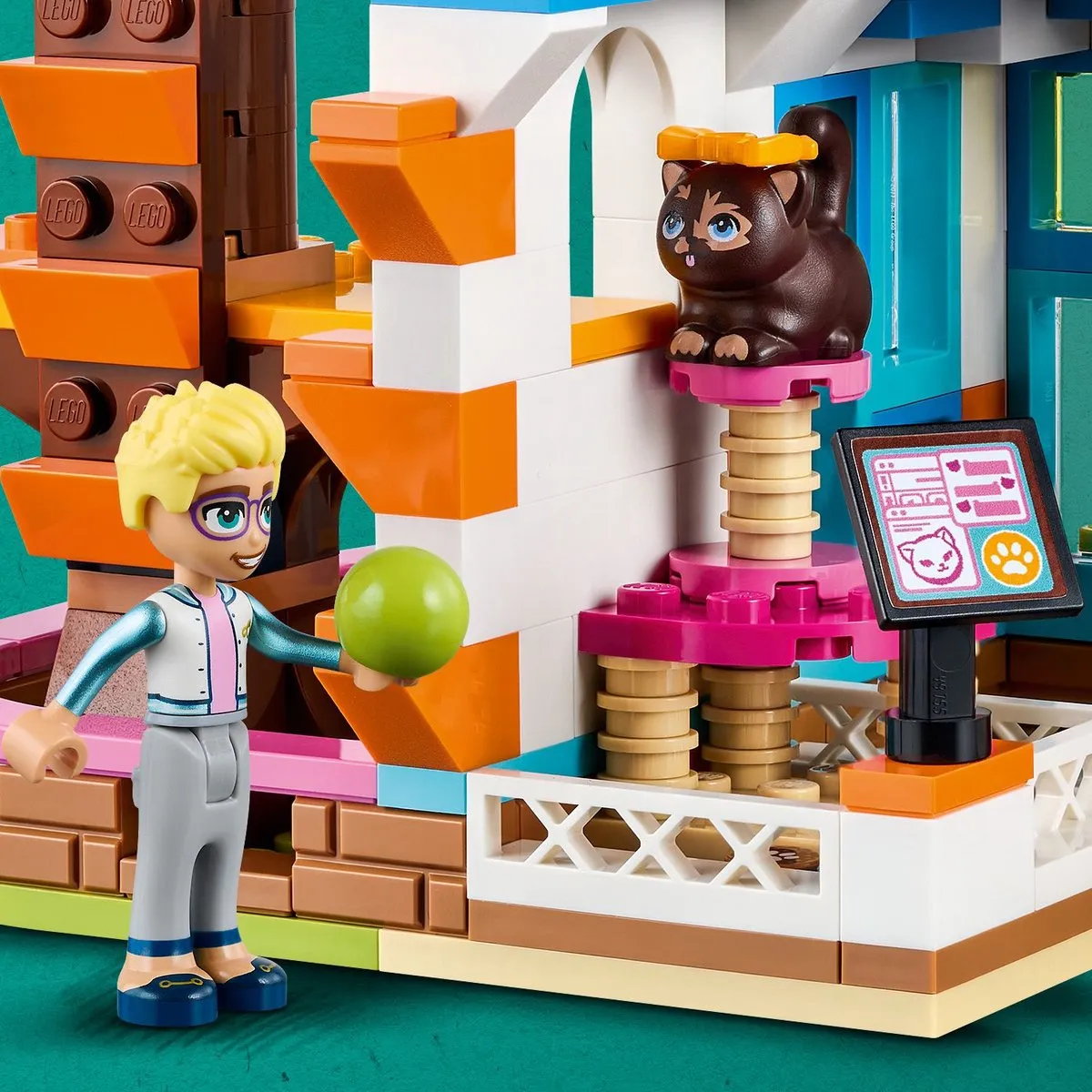 LEGO Friends 41742 Kattenhotel - 445 Stukken - afbeelding 6 van 6