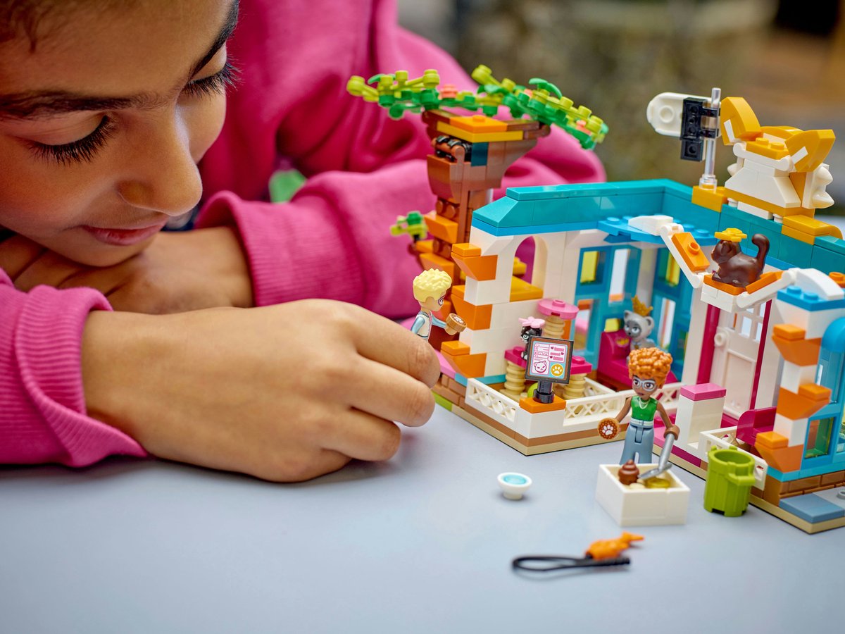 LEGO Friends 41742 Kattenhotel, Dierenverzorging Speelgoed
