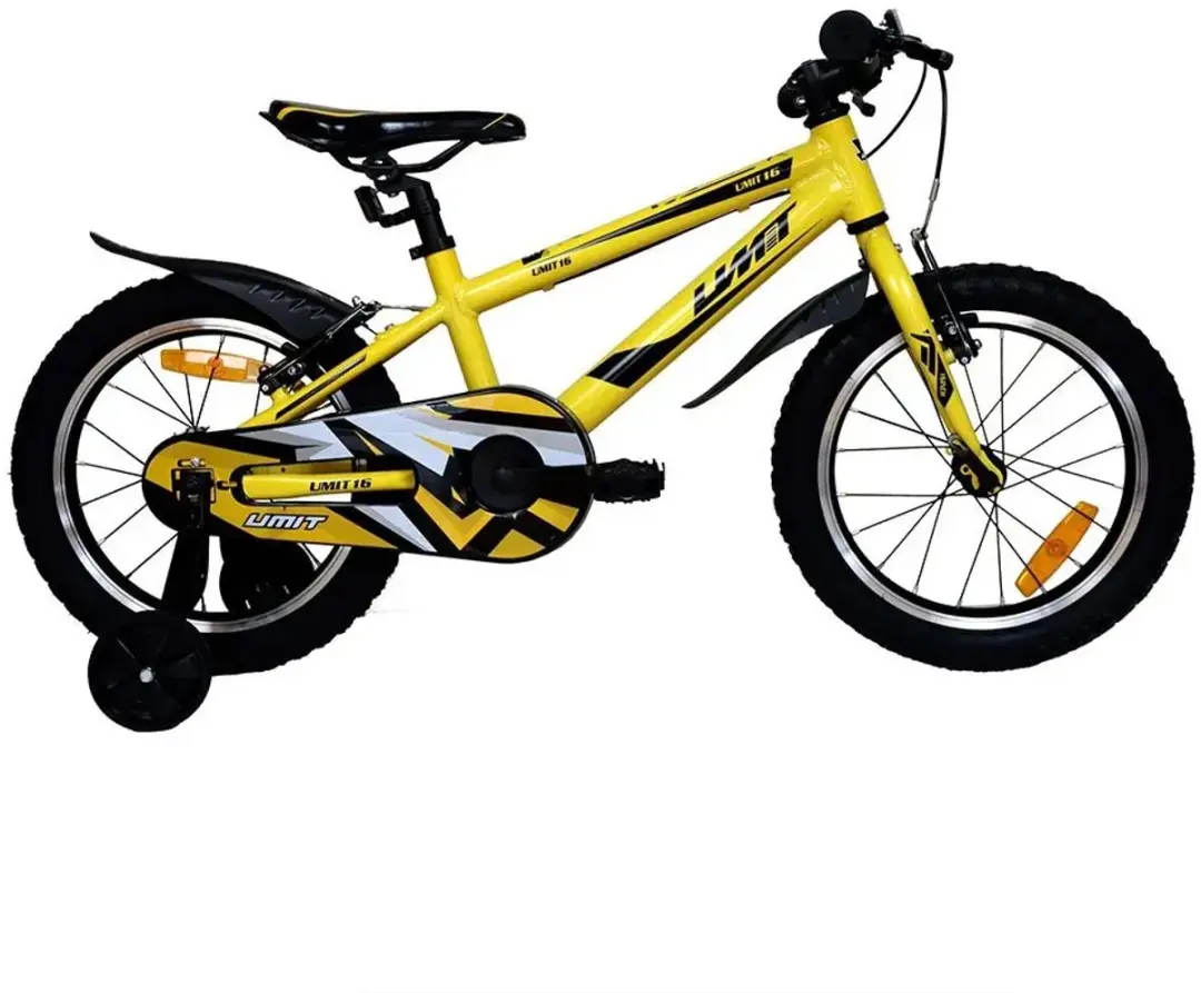 Umit 160 16" Fiets - 1 Versnelling - Geel - afbeelding 2 van 2