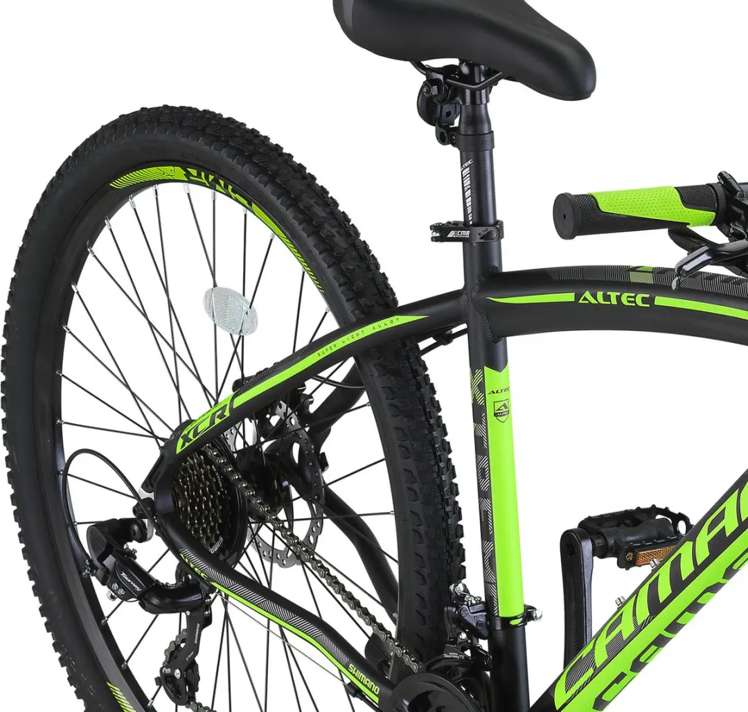 Altec Camaro MTB 27.5 Hardtail - 21 Versnellingen - 45cm Zwart/Groen