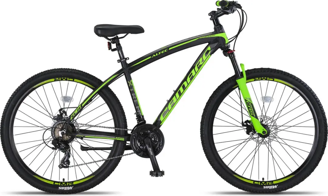 Altec Camaro MTB 27.5 Hardtail - 21 Versnellingen - 45cm Zwart/Groen