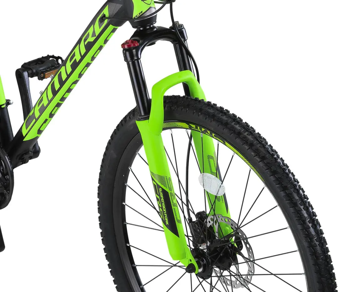 Altec Camaro MTB 27.5 Hardtail - 21 Versnellingen - 45cm Zwart/Groen