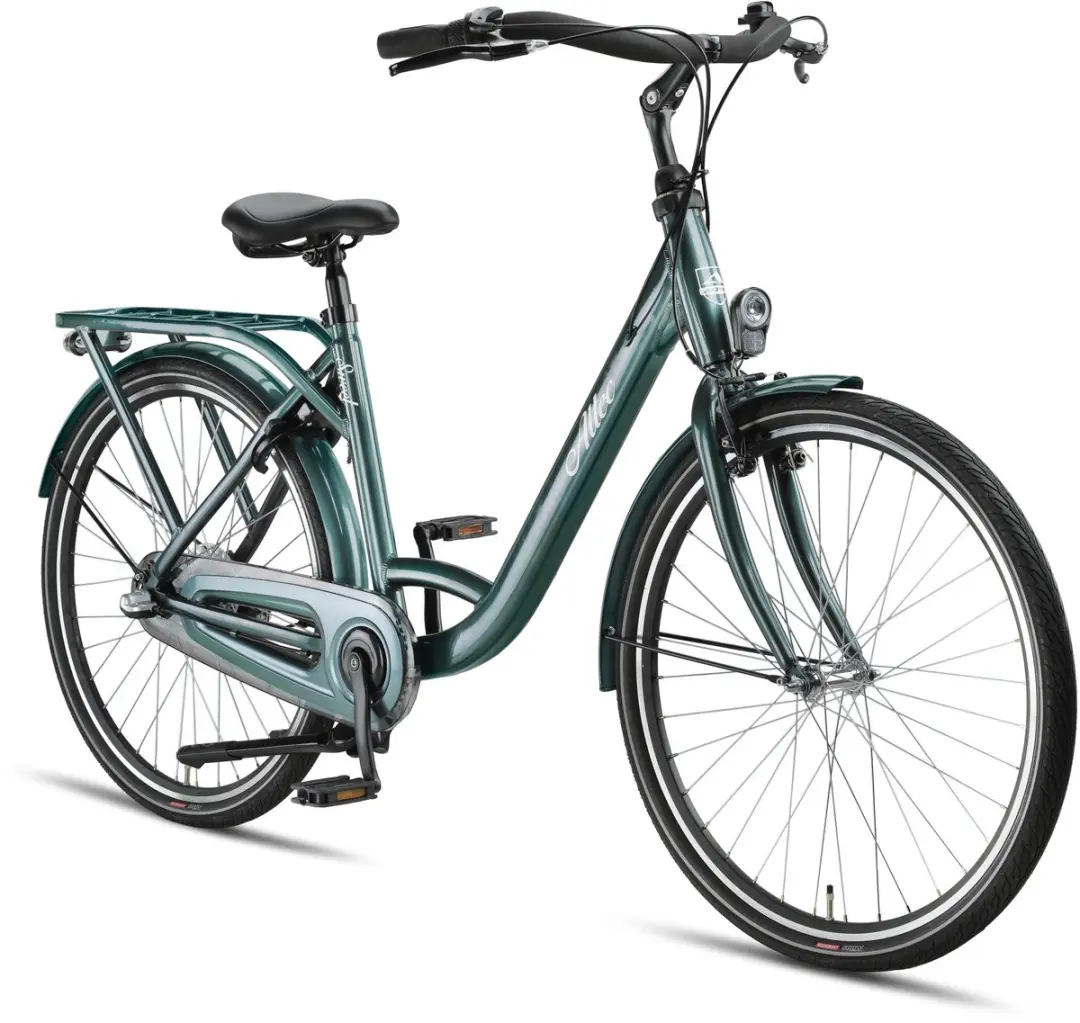 Altec Damesfiets Sweet Moederfiets 28" 50cm - 3 Versnellingen - Groen