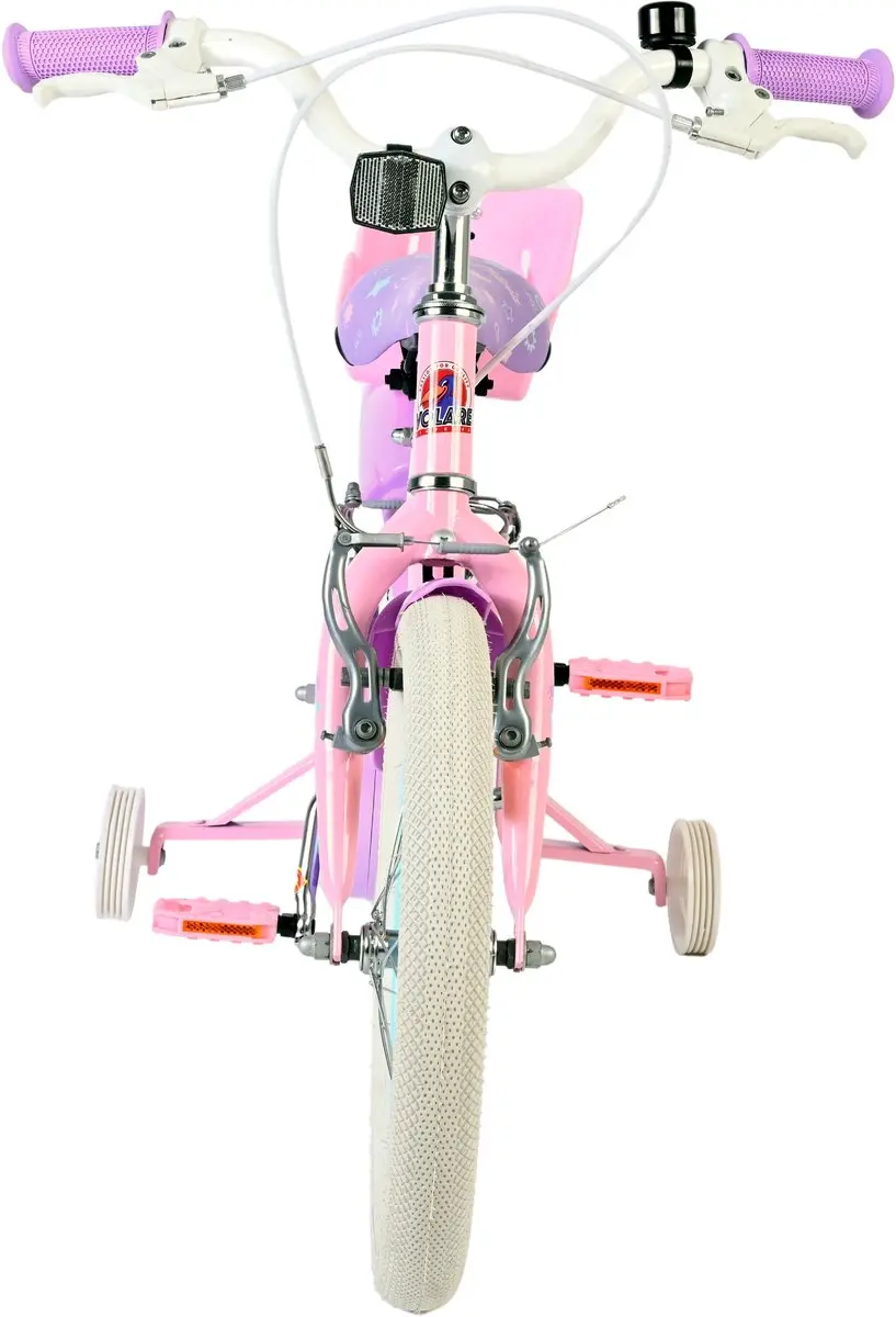 Volare Olivia Kinderfiets 16" - Roze - 1 Versnelling - afbeelding 6 van 6