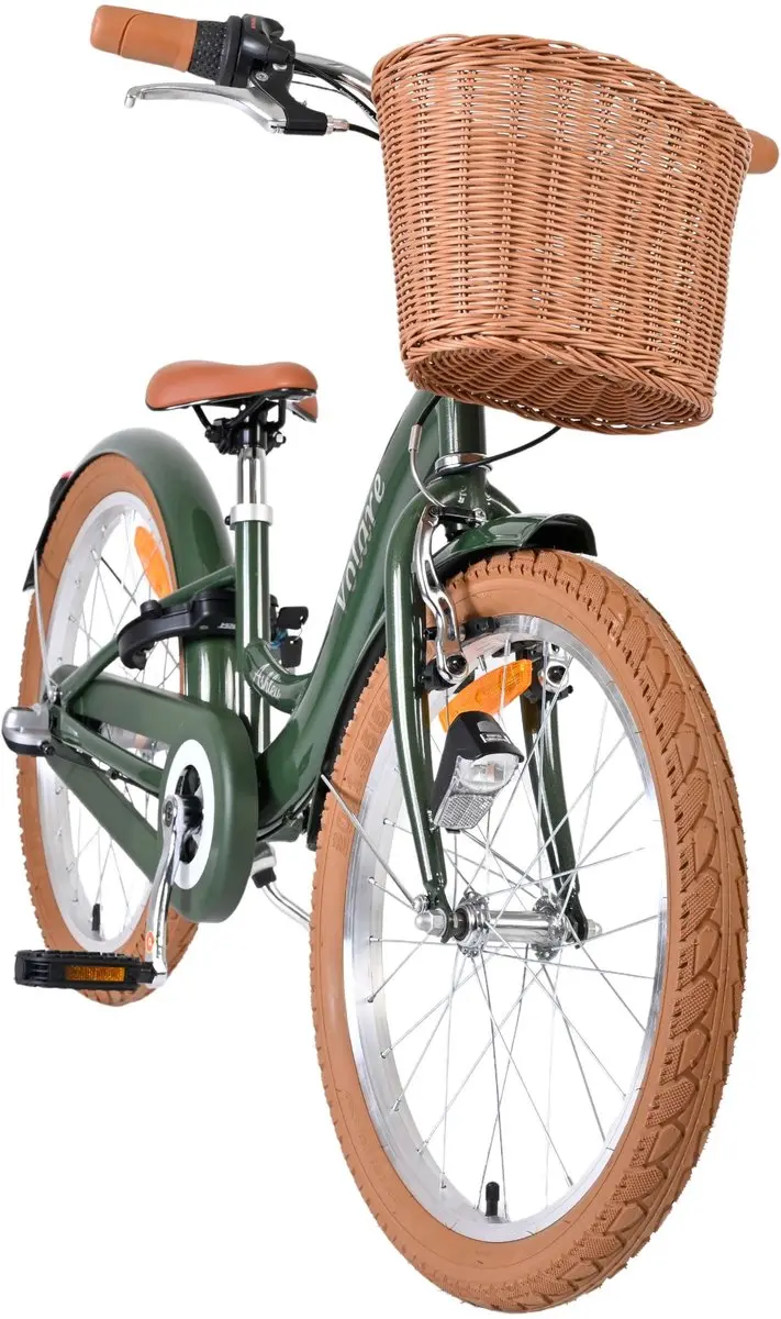 Volare Ashley Kinderfiets 20" - 3 Versnellingen - Groen