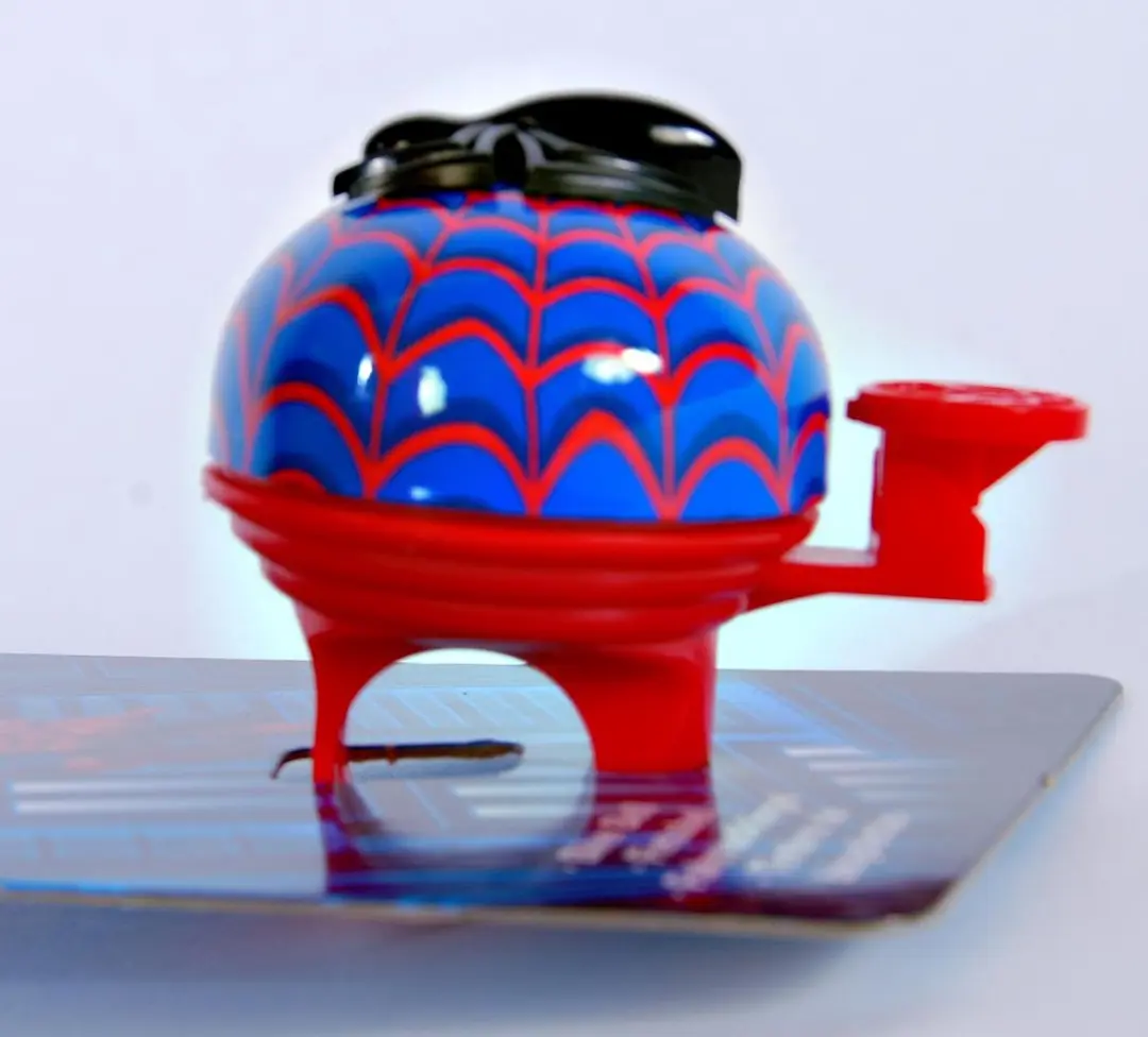 Volare Spider-Man Fietsbel - Blauw