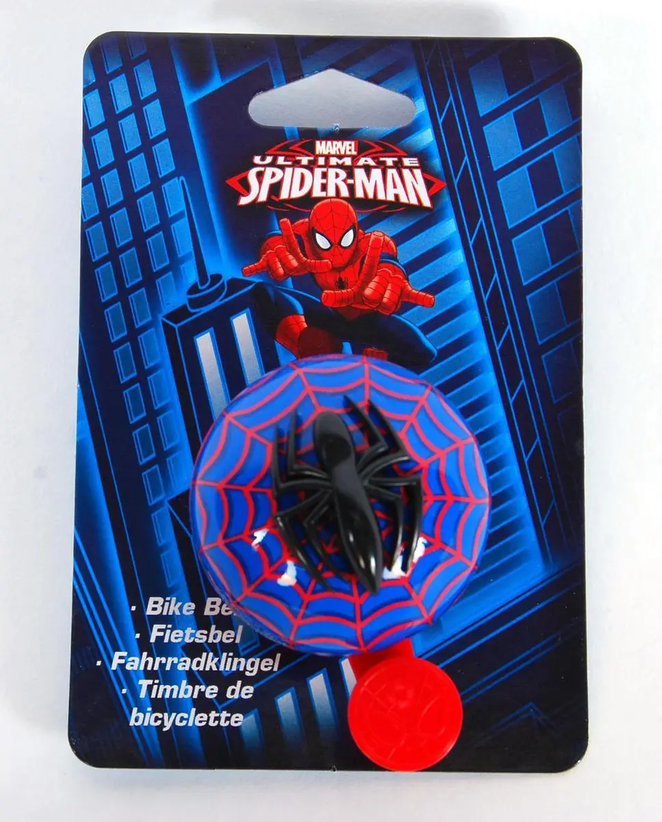 Volare Spider-Man Fietsbel - Blauw