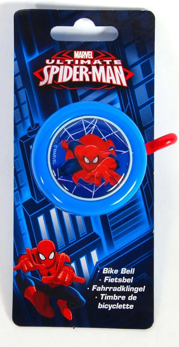 Volare Spider-Man Fietsbel - Blauw