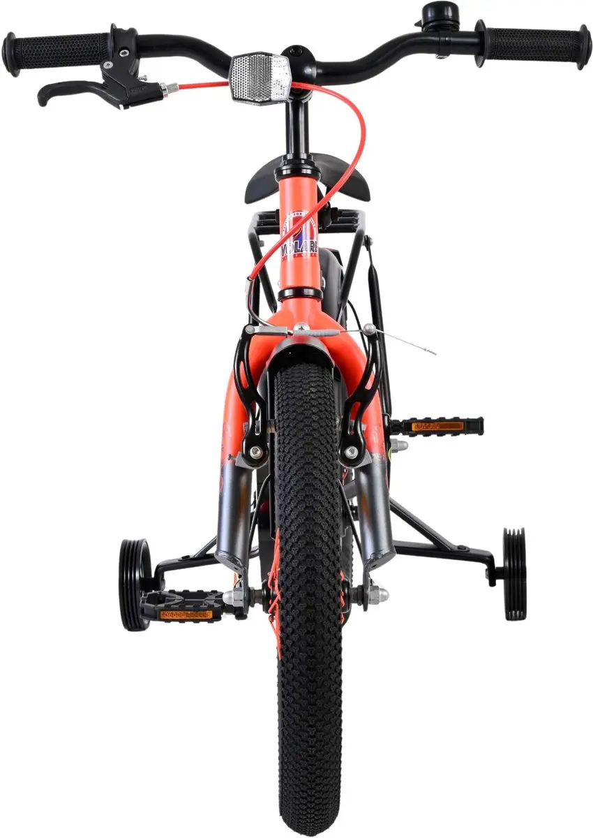 Volare Thombike Kinderfiets 16" - 1 Versnelling - Oranje/Grijs