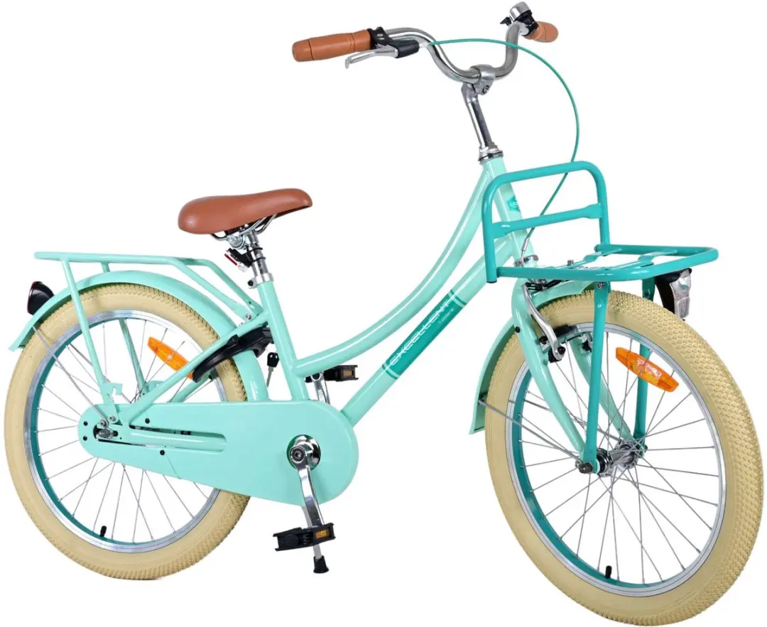 Volare Excellent Kinderfiets 20" - Meisjes - 1 Versnelling - Mintgroen