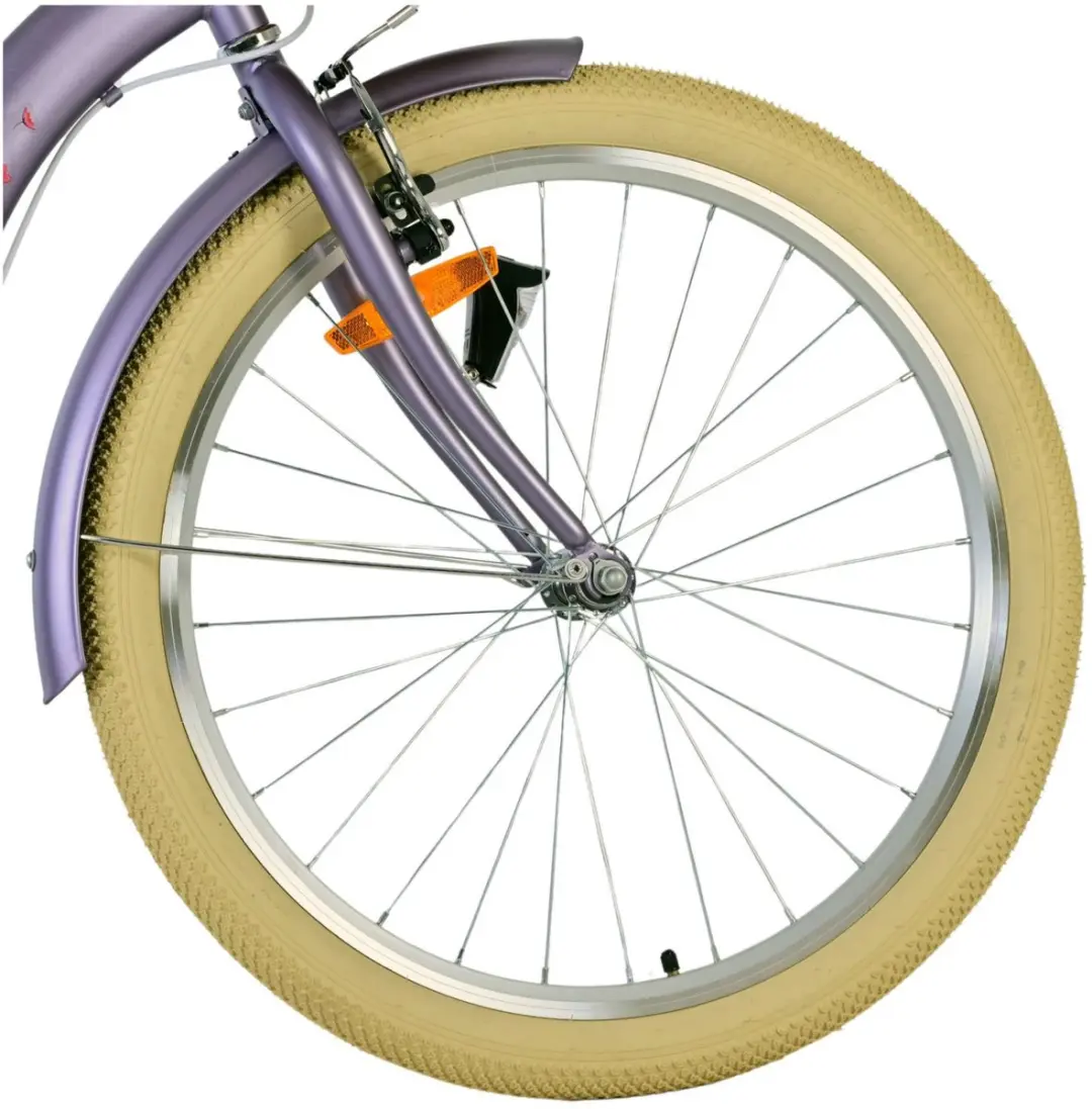 Volare Blossom Kinderfiets 24 inch - Paars - 1 Versnelling