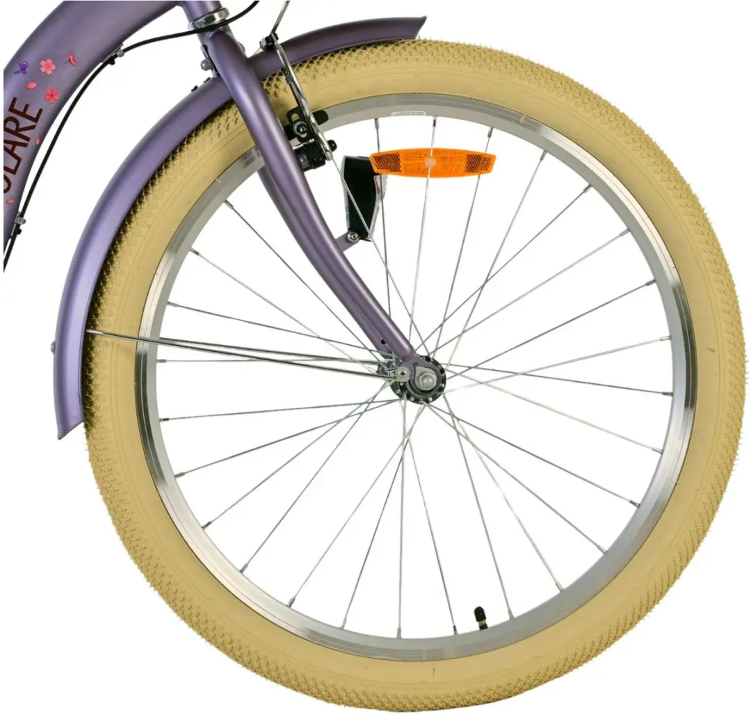 Volare Blossom Kinderfiets 24 inch - 3 Versnellingen - Paars