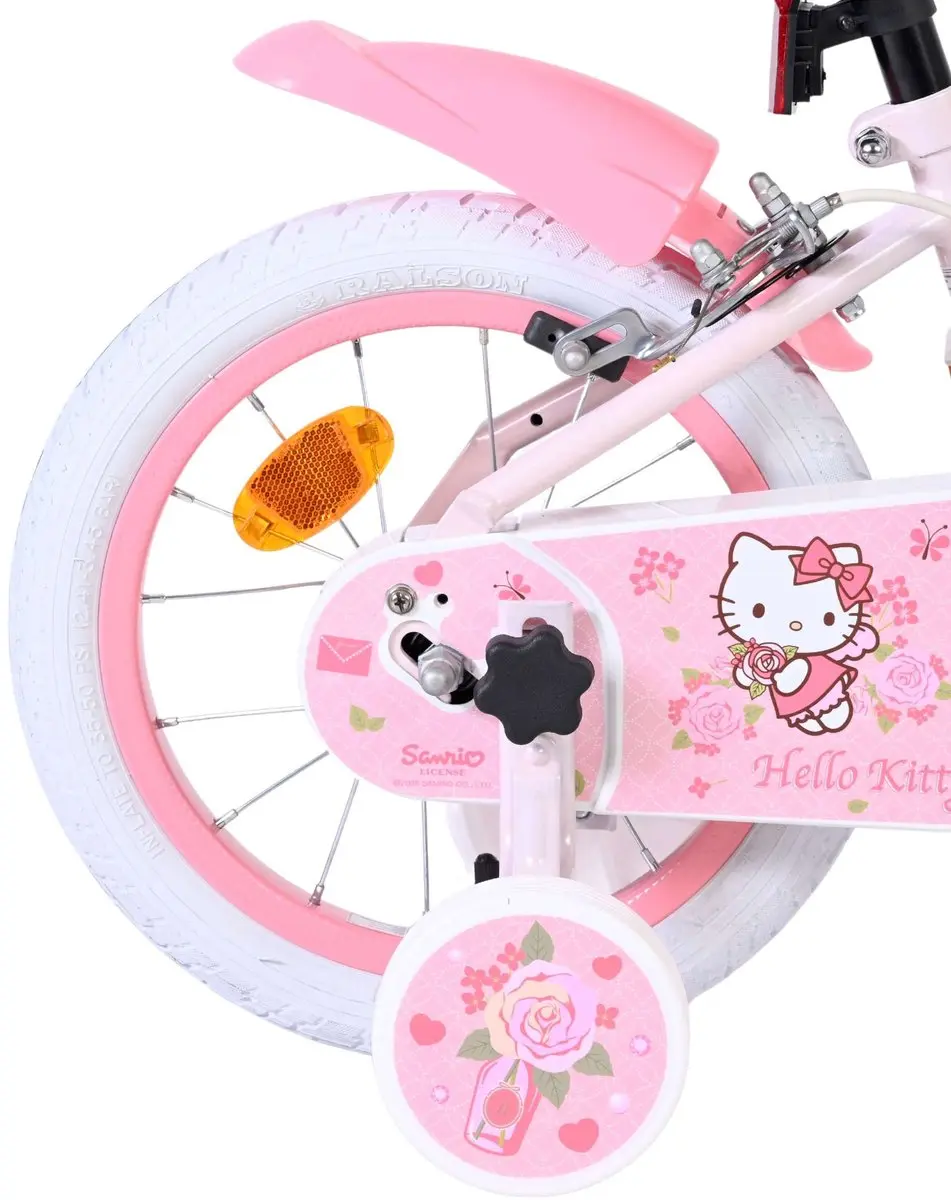 Volare Hello Kitty Kinderfiets 14 inch - Roze - 1 Versnelling