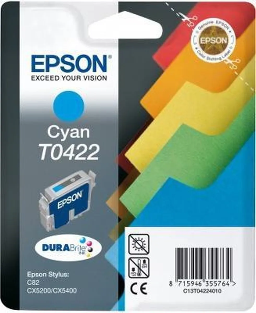 Epson T042 Cyaan Inktcartridge - 16ml