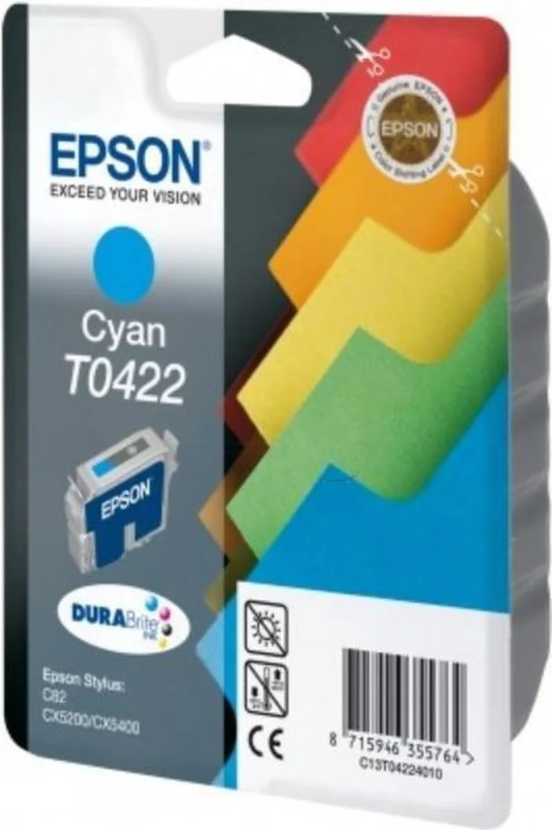 Epson T042 Cyaan Inktcartridge