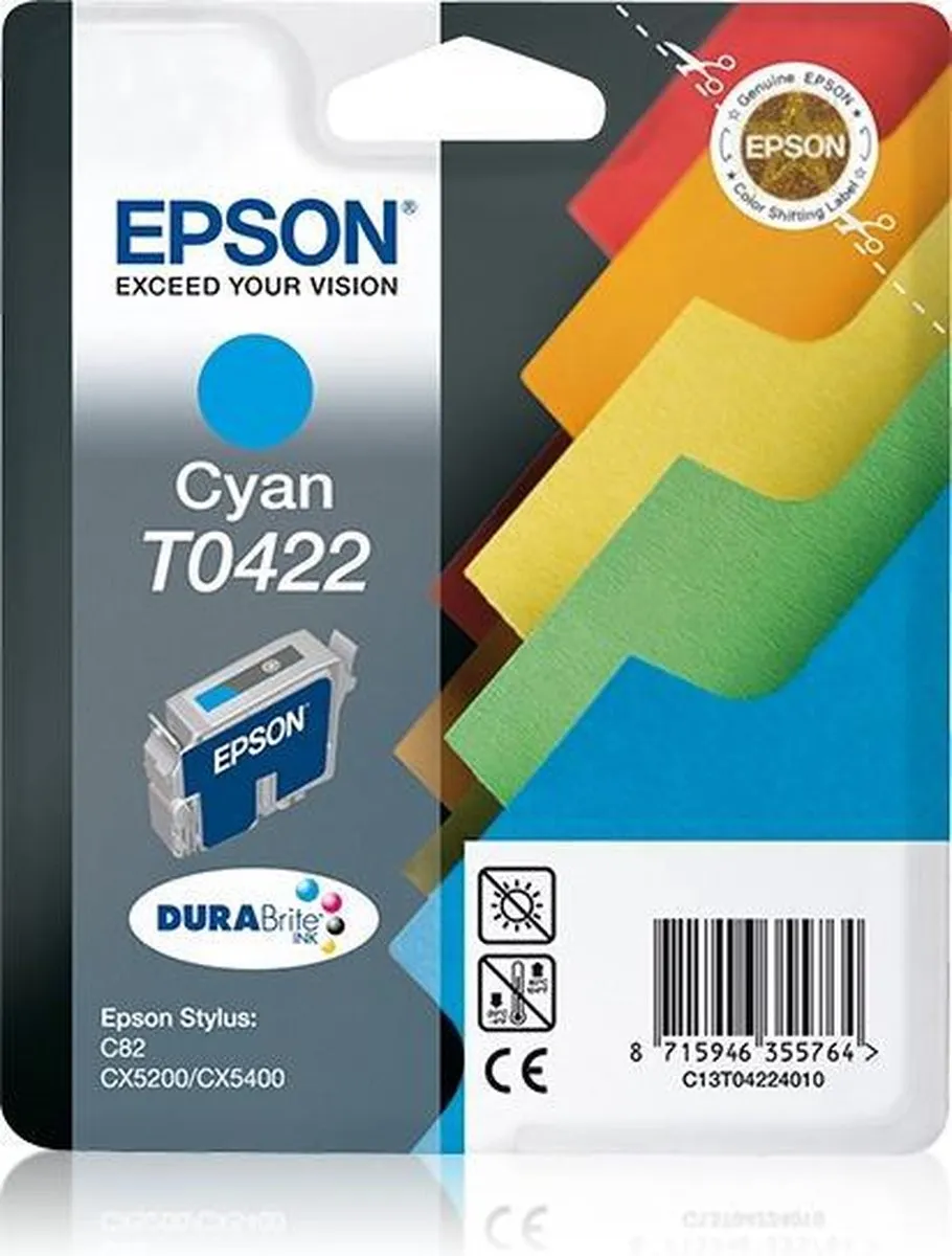 Epson T042 Cyaan Inktcartridge - 16ml