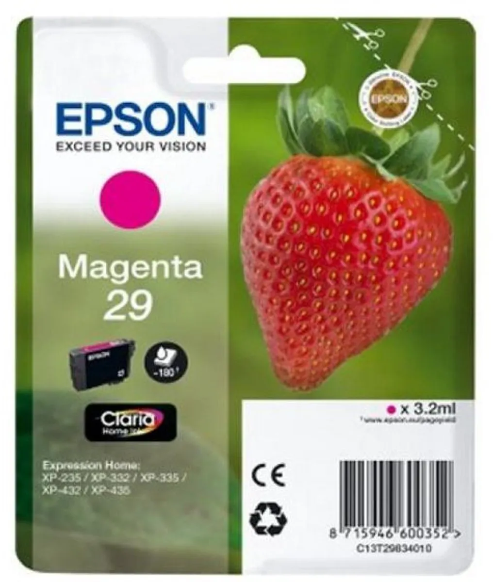 Epson T2983 Magenta C13T29834010 - 180 pagina's